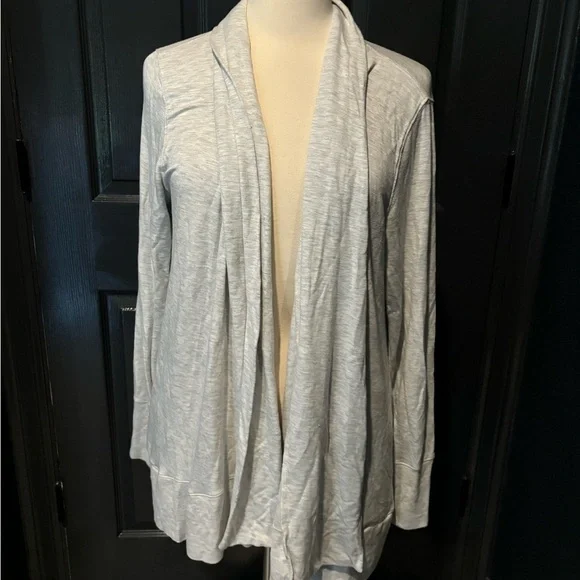 All in Motion Gray Knit Cardigan Sweater - Picture 1 of 4